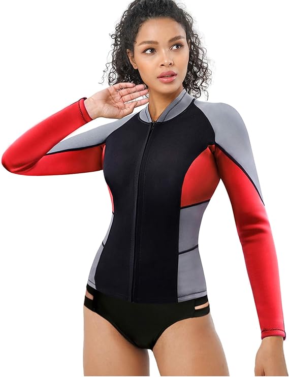 womens wetsuit top for swimming