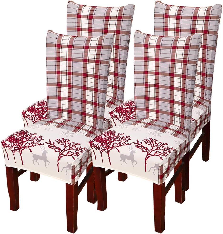 Best Christmas Dining Chair Slipcovers