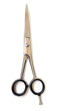 Foreign Holics Stainless Steel Barber Sharp Hair Cutting Scissor For Men 6.5 Inch (Silver)