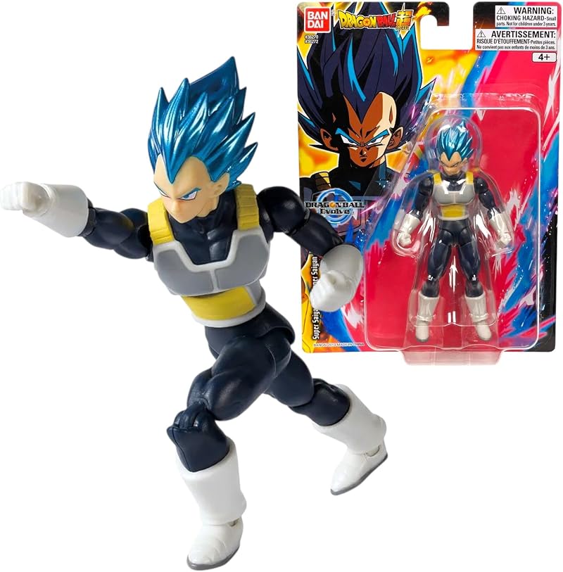 Bandai Dragon Ball Super Evolve SS God Blue Vegeta Figure 12.5cm