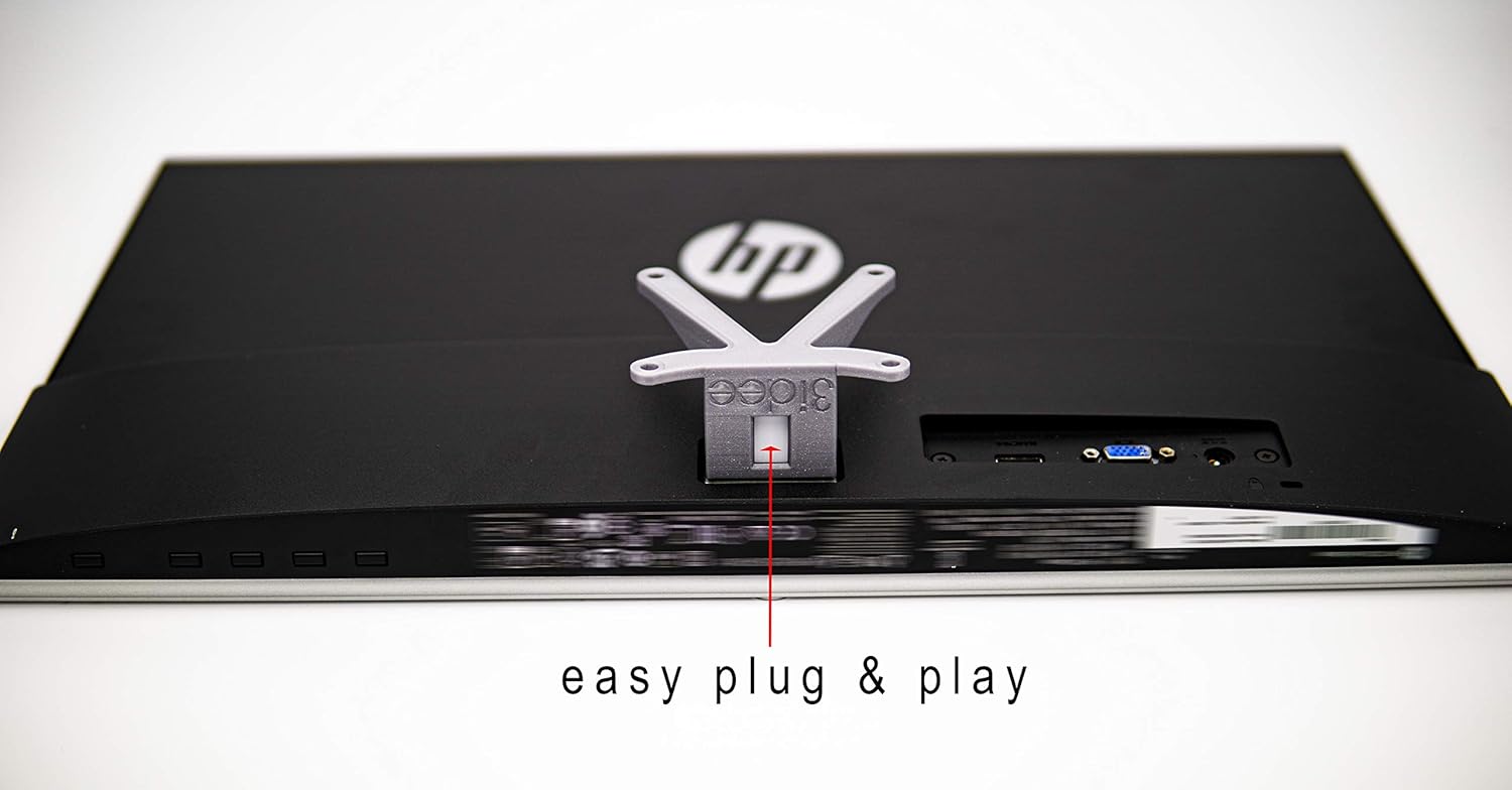 VESA Mount Adapter 75 x 75 mm for HP Monitors 24f, 24fw, 24es, 24er