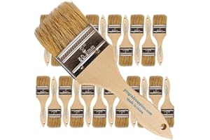 Pro Grade - Chip Paint Brushes - 24 Ea 2 Inch Chip Paint Brush Light Brown