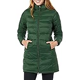 Amazon Essentials womens Lightweight Water-Resistant Packable Hooded Puffer Coat (Available in Plus Size)