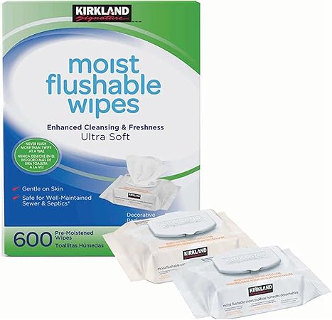 kirkland flushable wipes safe for baby