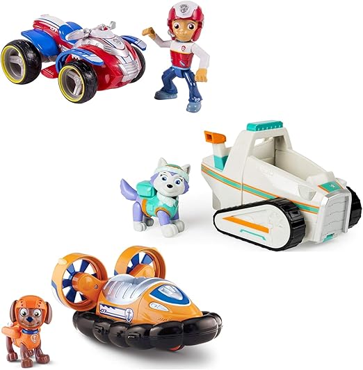 patrulla canina ryder vehículo y figura