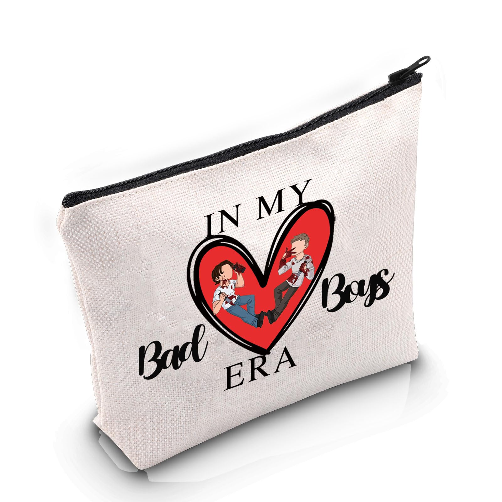PYOUL Horror Movie Inspired Gift Bad B-oys Era Makeup Bag Billy and STU Cosmetic Bag Scary Movie Merch (Bad B-oys Era Bag)