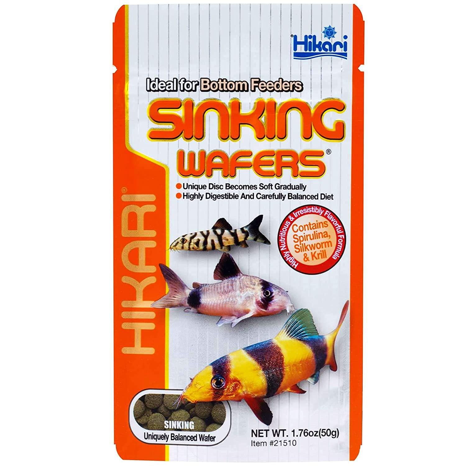 Tropical fish food Sinking Wafers 50 gr