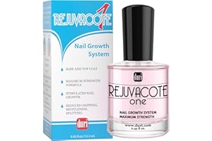 duri Rejuvacote 1 Nail Growth System - Maximum Strength | Nail Strengthener for Damaged Nails from Gel, Acrylic Manicure | Grow Long Natural Fingernails Fast - 0.45 fl. oz.