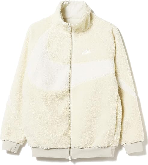 Amazon ビームス Nike ナイキ ブルゾン フルジップ スウッシュ ジャケット メンズ Light Bone Sail S コート ジャケット 通販