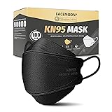KN95 Face Mask Disposable Adults - 100 Pack 5 Layer