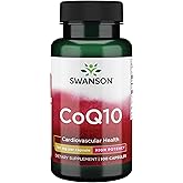Swanson CoQ10 - Helps Promote Heart Health, Energy Support, & Aids Overall Cardiovascular System Health - Helps Maintain Coenzyme Q10 Supplement - (100 Capsules, 120mg Each)