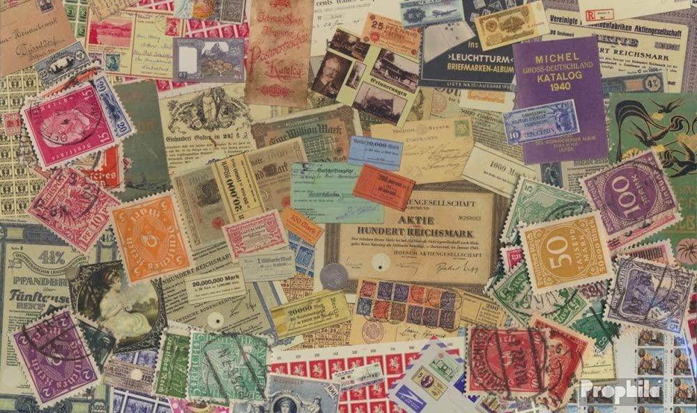 Prophila Collection German Empire 25 various stamps out the Years 1872 until 1932 with in addition to areas (Stamps for collectors)