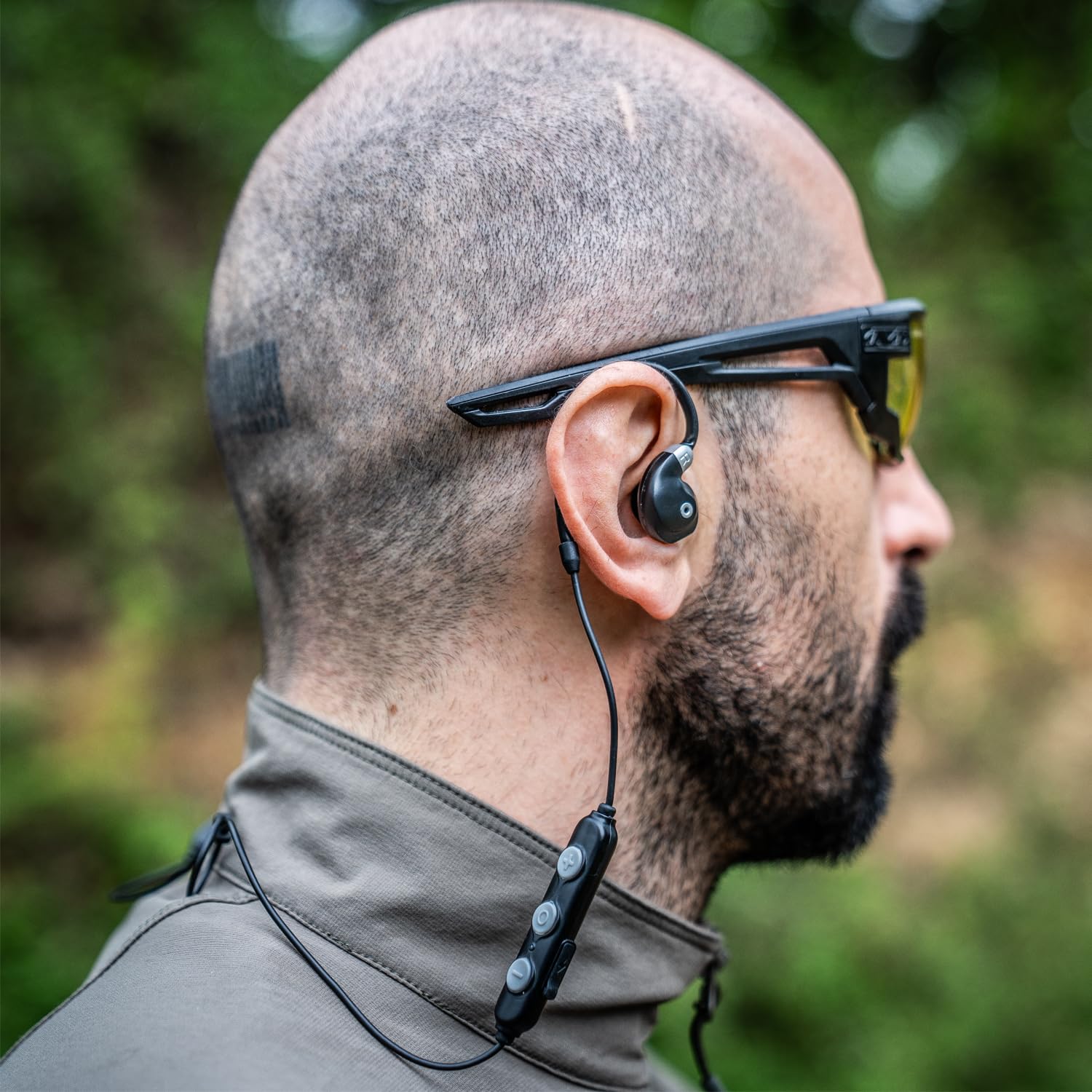 Photo 1 of EARMOR Electronic Shooting Ear Protection Bluetooth 5.4, Shooting Ear Buds with NRR 26dB Noise Cancelling & Sound Amplication, IP67 Dustproof Waterproof for Hunting, Gun Range