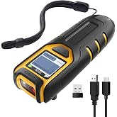 Inateck 2D Barcode Scanner Wireless, Mini Bluetooth Code Reader with Screen | 1.4 inch Display, 2600mAh Battery, Compact Portable Design, 2.4G &amp; USB Wired, Anti-Slip Grip, APP &amp; SDK