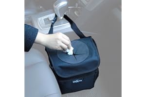 Big Ant Car Trash Bag for Little Leak Proof - Car Garbage Bag with Lid and Storage Pockets