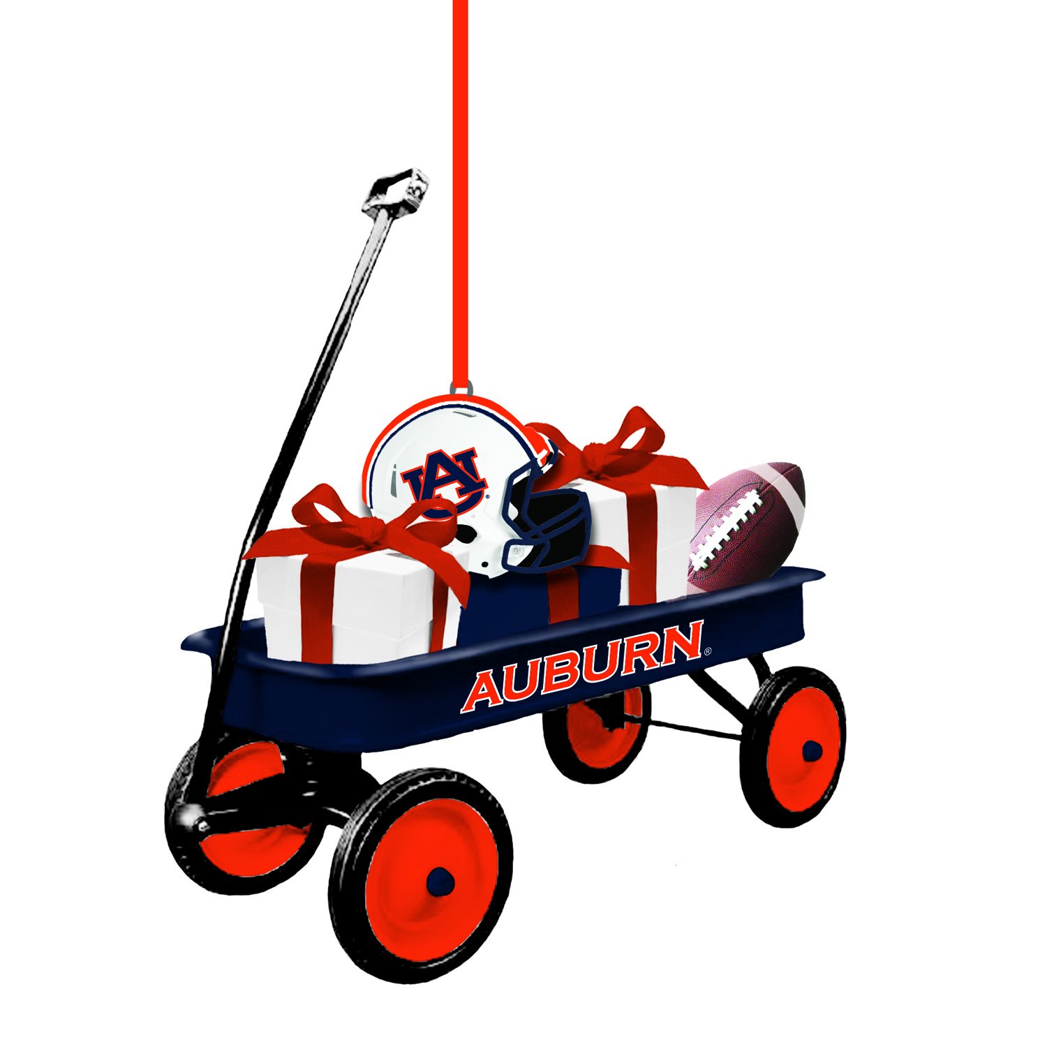 Team Sports America Auburn Team Wagon Ornament