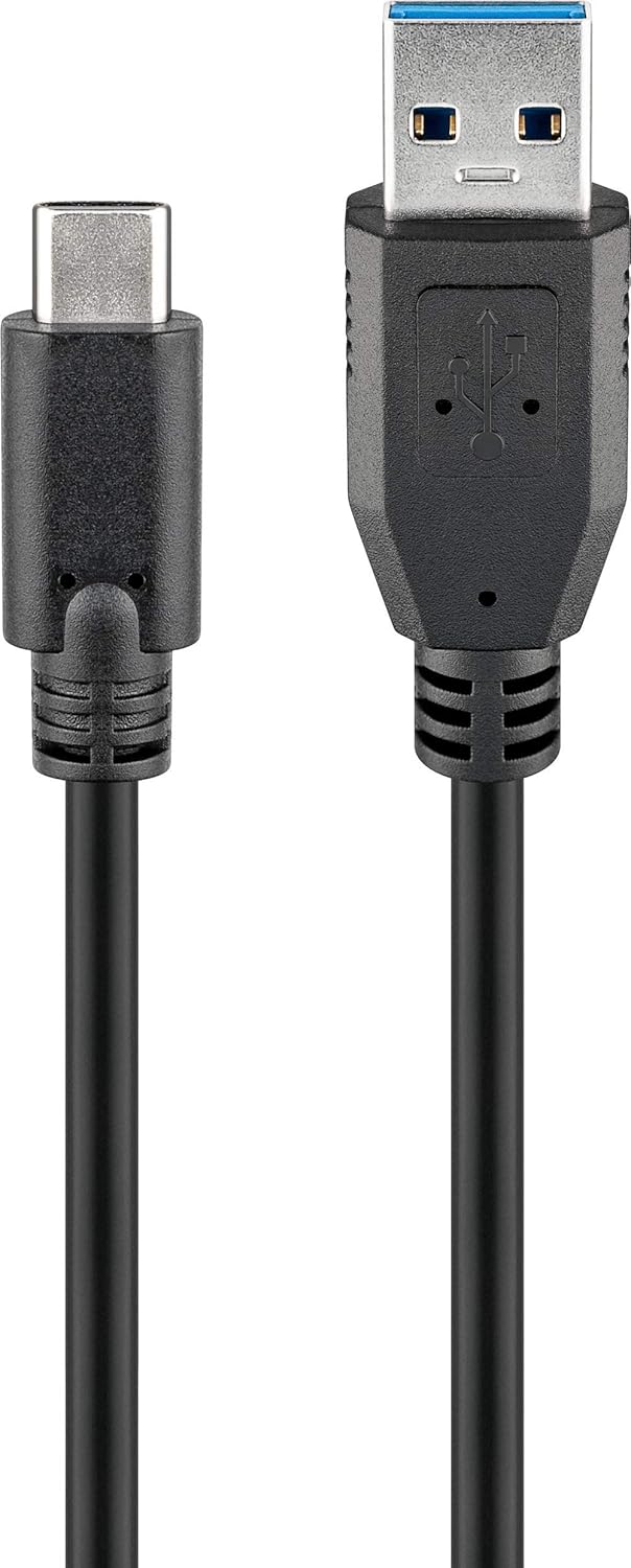Goobay 67999 USB-C to USB A 3.0 Cable, Black, 0.5 m Length, 0.5 Meter - Image 5