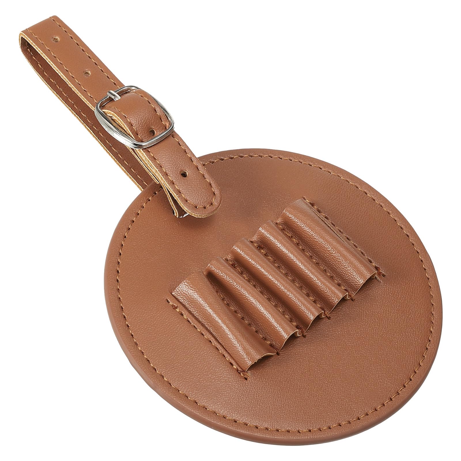 PATIKIL Golf Tee Holder, Golf Tees Carry Pouch Bag for Women Men Belt Storage, Brown