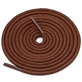 DELELE 2 Pair 39 inch Light Brown Round Waxed