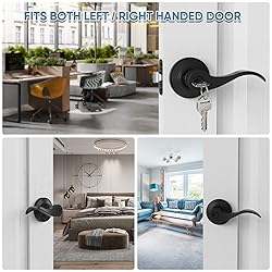 TICONN Traditional Wave Style Reversible Door