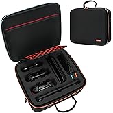 Diocall All in One Carrying Case Compatible with Nintendo Switch 2, Dock, 2 Pro Controllers, Joy-Con Grip, Power Adapter, 28 Games and Accessories