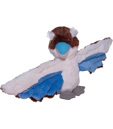 Wild Republic Pocketkins Eco Kookaburra Plüschtier – 12 Cm, Aus Recycelten Materialien