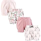 Hudson Baby Unisex Baby Shorts Bottoms 4-Pack