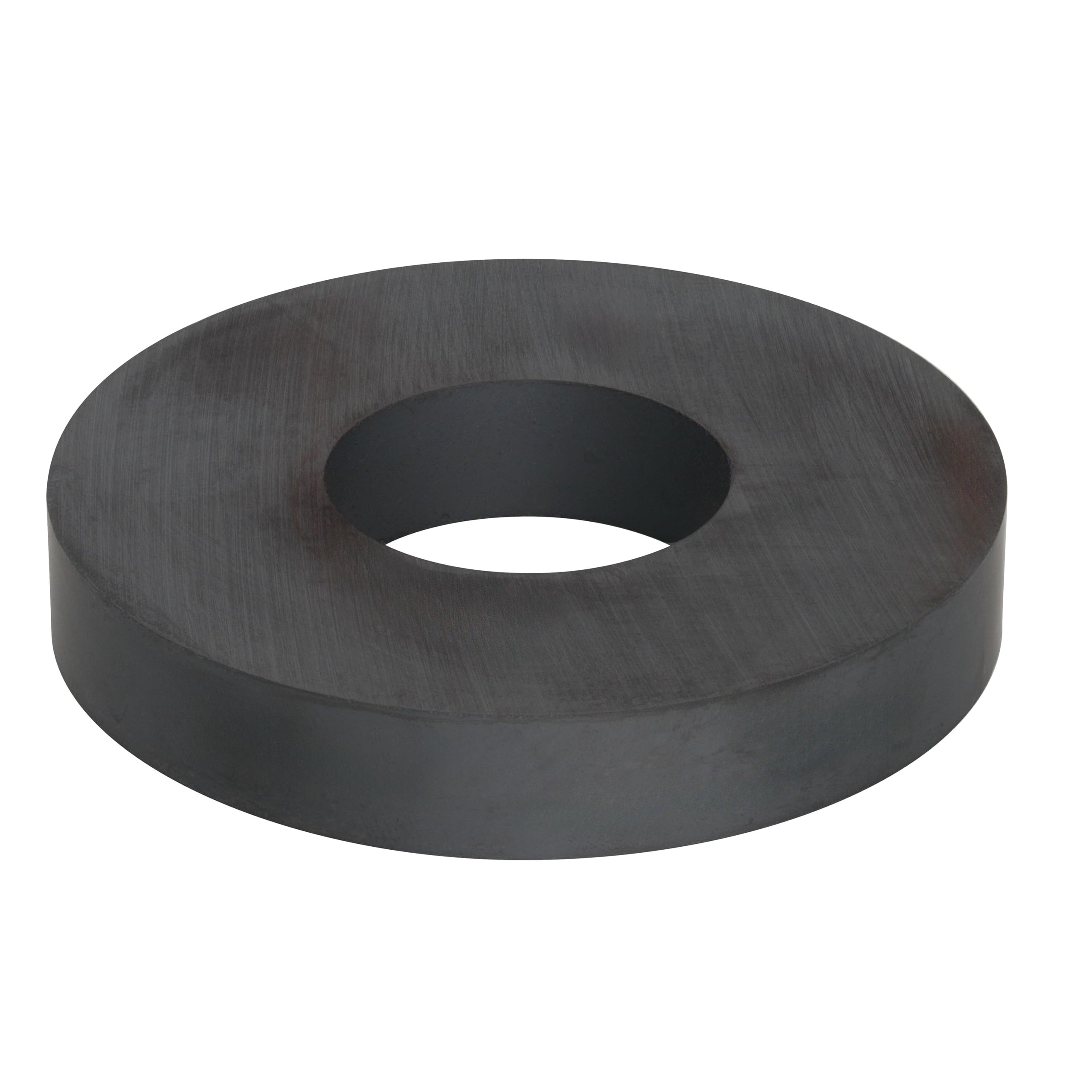 Y30BH Ferrite Ring Magnet for Arts, Crafts, Model Making, DIY and Hobbies - 72mm O.D. x 30mm I.D. x 12mm thick - 6.4kg Pull