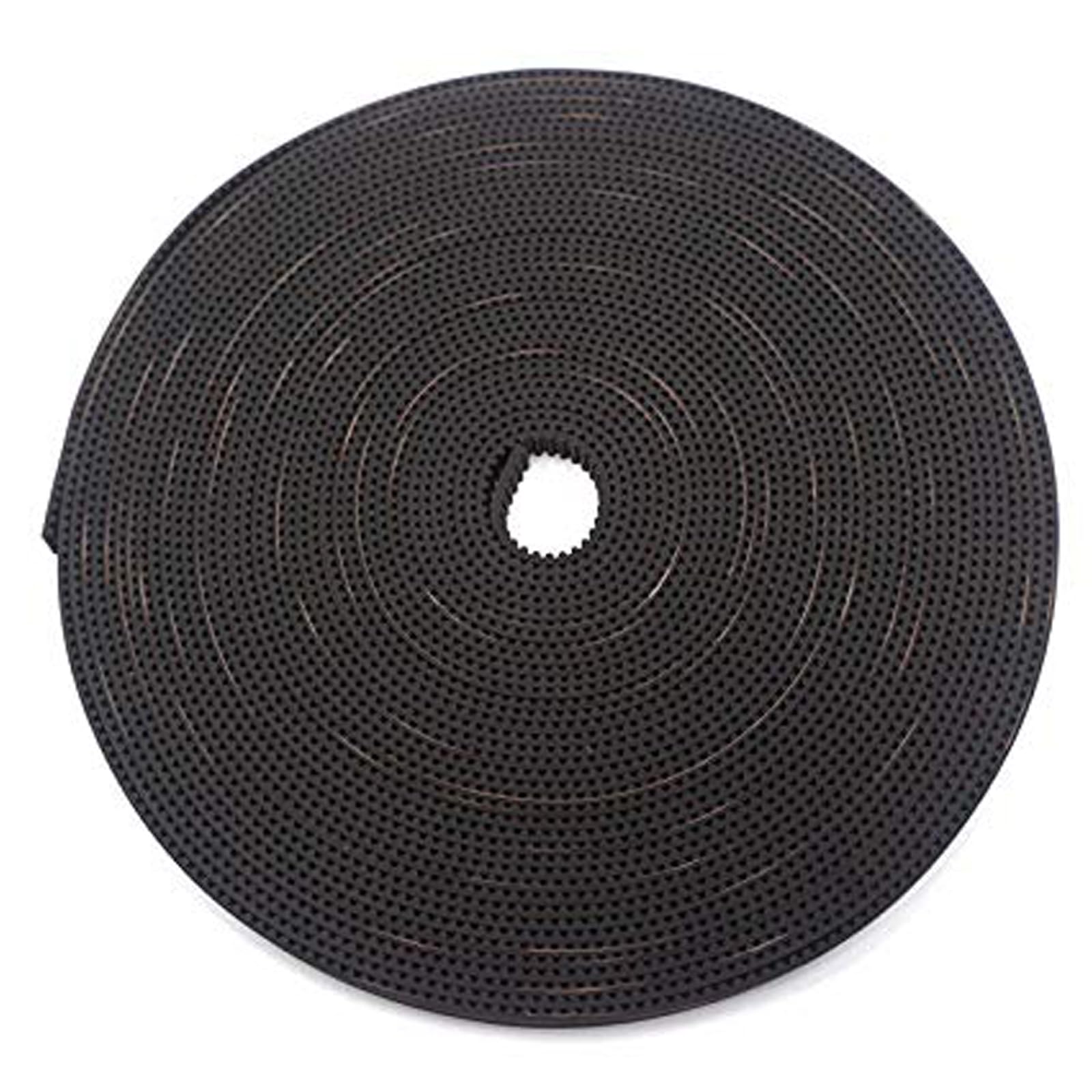 3D Printer Timing Belt 5Meters GT2 Timing Belt 2mm Pitch 6mm Width Rubber Fiberglass GT2 Open Timing Belt for 3D Printer CNC Reprap Prusa i3