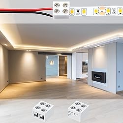 25 Pack erless Led Tape Light Connectors Tighten