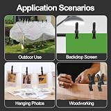 EMART 6 Pack Heavy Duty Muslin Spring Clamps 4.5 inch Photo Backdrop Clips view 7