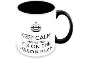 Keep Calm And Pretend It's On The Lesson Plan Mug