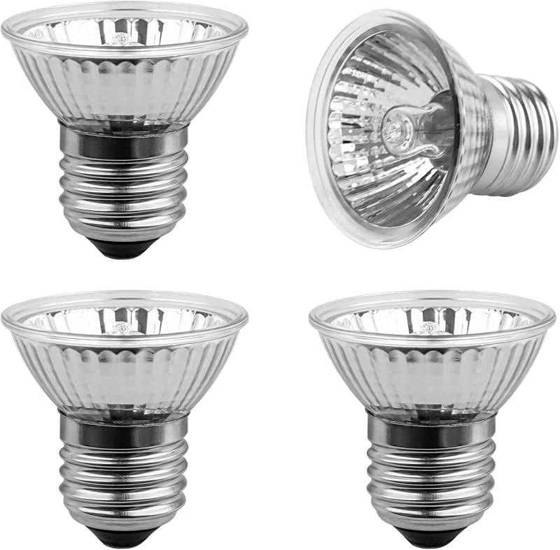SCNNC Turtle Heating Bulb 50W UVA UVB E27 Dimmable AC230V Warm White 2700K 4