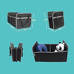 FH Group Foldable Car Storage Bin, Expandable