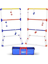 GoSports Premium Ladder Toss Game with 6 Bolos and Carrying Case