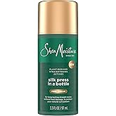 SheaMoisture Silk Press Prep Cream with Plant-Derived Straightening Actives, Alma Oil & Hydroplex Technology Provides Heat Protection While Helping to Preserve Natural Curl Pattern 3.3fl oz