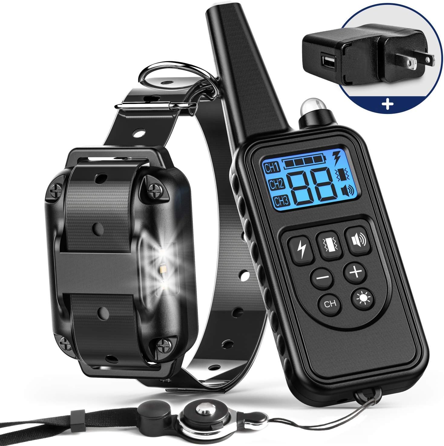 Reviews BuddiPets Shock Collar for Dogs, 2018 Upgraded Waterproof Dog