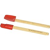 Norpro - 3000R Norpro 2-Piece Mini Spatula Set, Red
