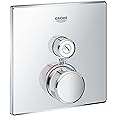 Grohe 29140000 Grohtherm Smart Single Function Thermostatic Trim with Control Module, Starlight Chrome