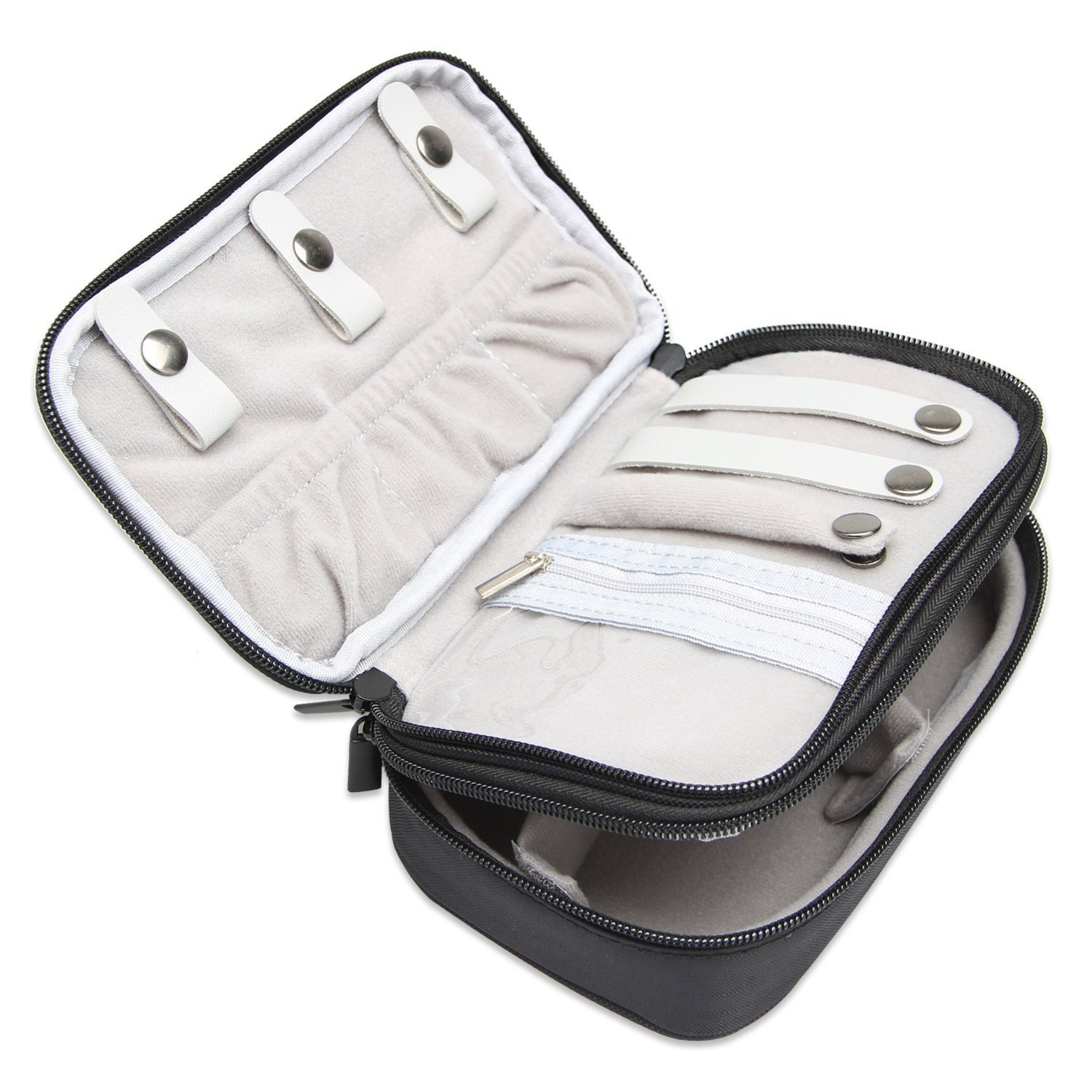 Teamoy Jewelry Travel Case, Jewelry Accessories Holder Organizer for