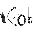 HEIMU Clip On Instrument Condenser Microphone + Universal Clip (for Guitar)