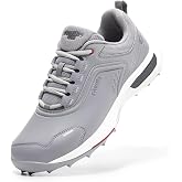 FitVille Wide Men's Spikeless Golf Shoes, Professional Water Resistant Mens Golf Shoes for Course, Outdoor | Pro-GreenEase V7