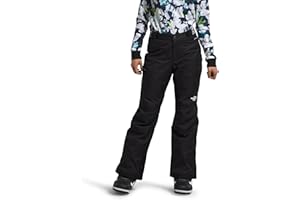 THE NORTH FACE Girls' Freedom Insulated Pant, TNF Black, Medium