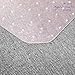 Heavy Duty Carpet Chair Mat Thick and Sturdy Transparent Chair mat for Low and Medium Pile Carpets Size 36