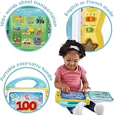 LeapFrog 100 Things That Go English French Bilingual Touch Book Portable view 2