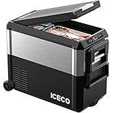 ICECO JP50 Pro Portable Refrigerator,12Volt Car Fridge Freezer, Compact Refrigerator with Secop Compressor, for Outdoor, Camp