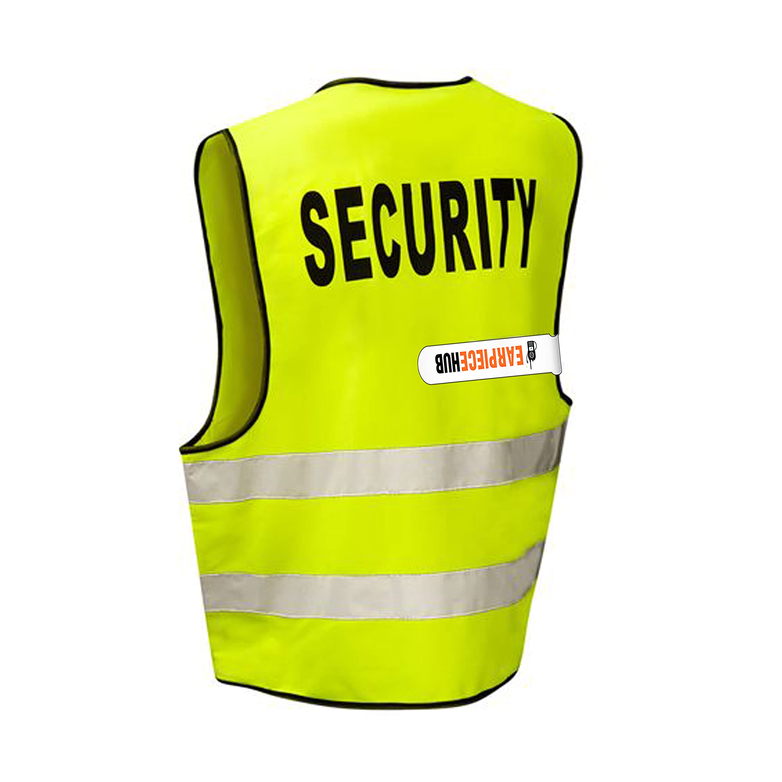 SECURITY Hi-Vis High-Viz Visibility Safety Vest Waistcoat