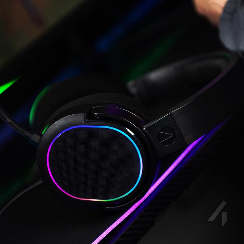PANTHER LED Cuffie da Gaming premium - compatibili con XBOX, PS4/PS5, Switch, PC