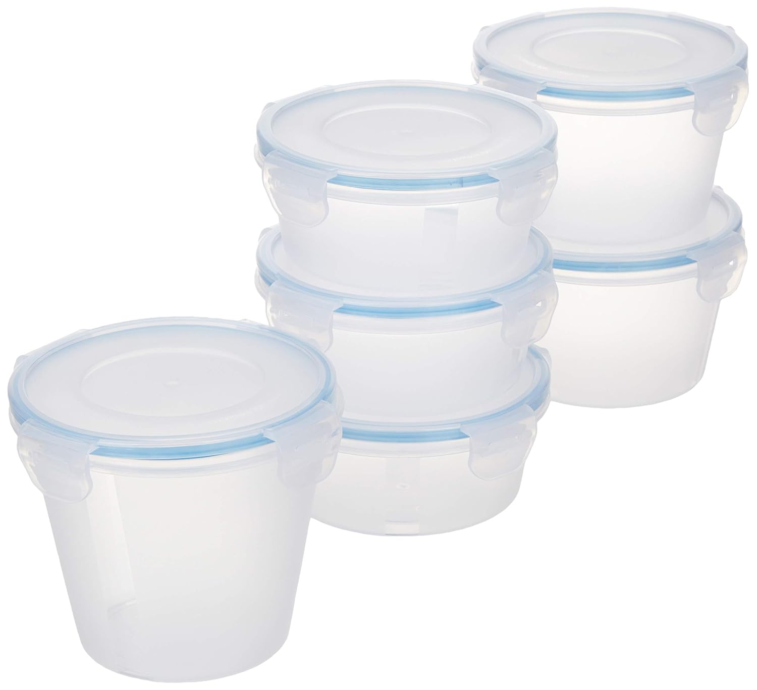 Buy Amazon Brand Solimo Airtight Plastic Storage Containers, Set of 6
