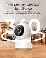 eufy Security Indoor Cam C210 1080p Wi-Fi Camera 360 Pan Tilt AI Human Motion view 4